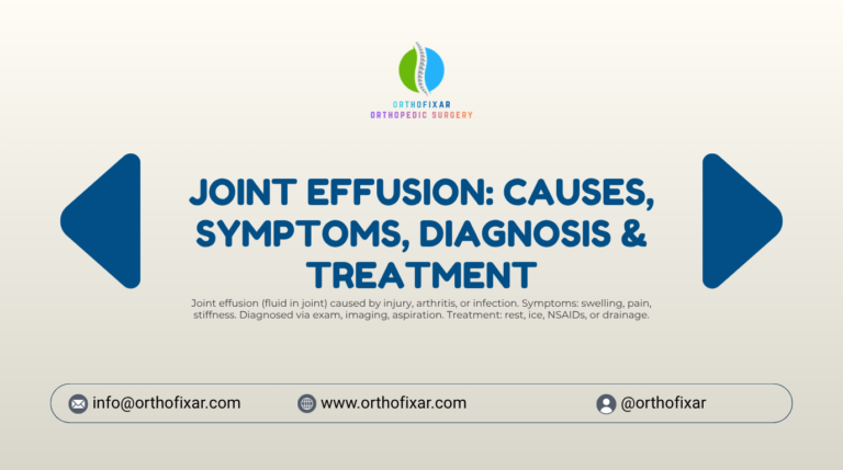 joint effusion