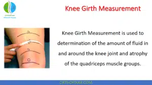 Knee Girth Measurement