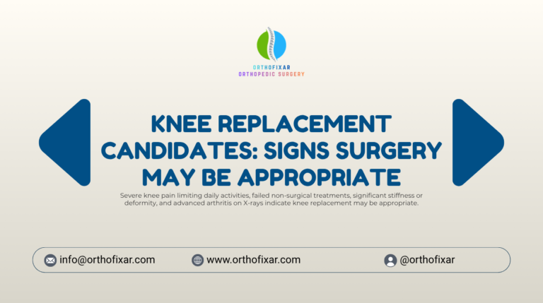 knee replacement candidates
