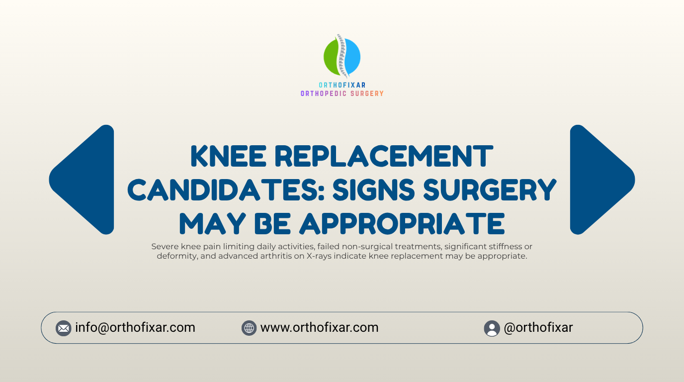 knee replacement candidates