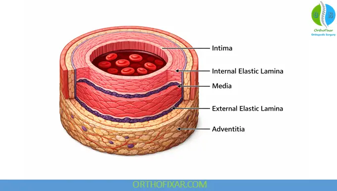 Layers of the Arterial Wall