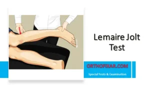 Lemaire Jolt Test For ACL Tears 7 Lemaire Jolt Test