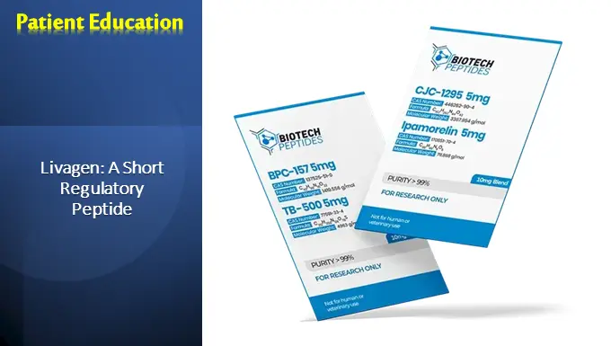Livagen A Short Regulatory Peptide