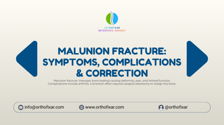 Malunion Fracture Symptoms Complications Correction