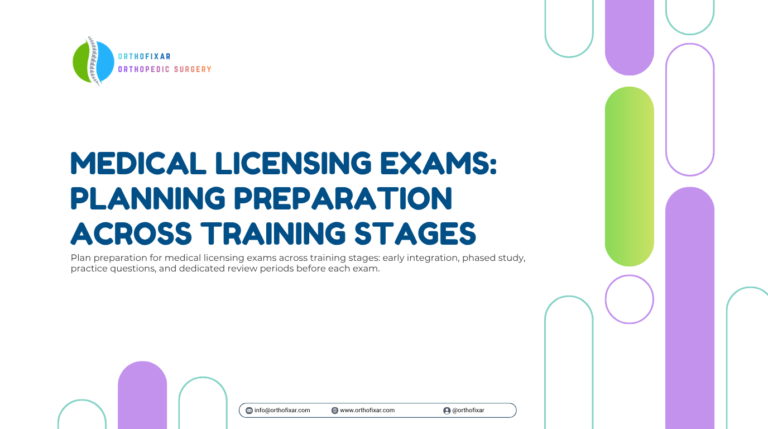 Medical Licensing Exams Planning Preparation Across Training Stages