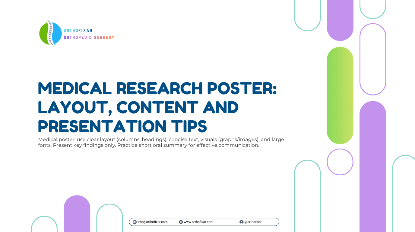 medical research poster