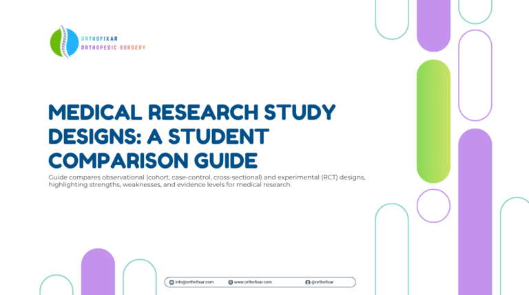 medical research study designs