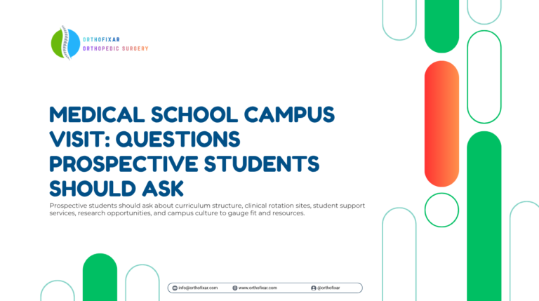 medical school campus visit