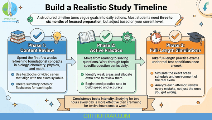Medical School Entrance Exam Preparation: Study Plan & Resources 4 Medical School Entrance Exam Preparation - Build a Realistic Study Timeline