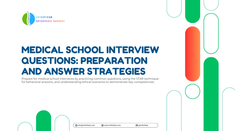 medical school interview questions