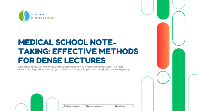 medical school note taking