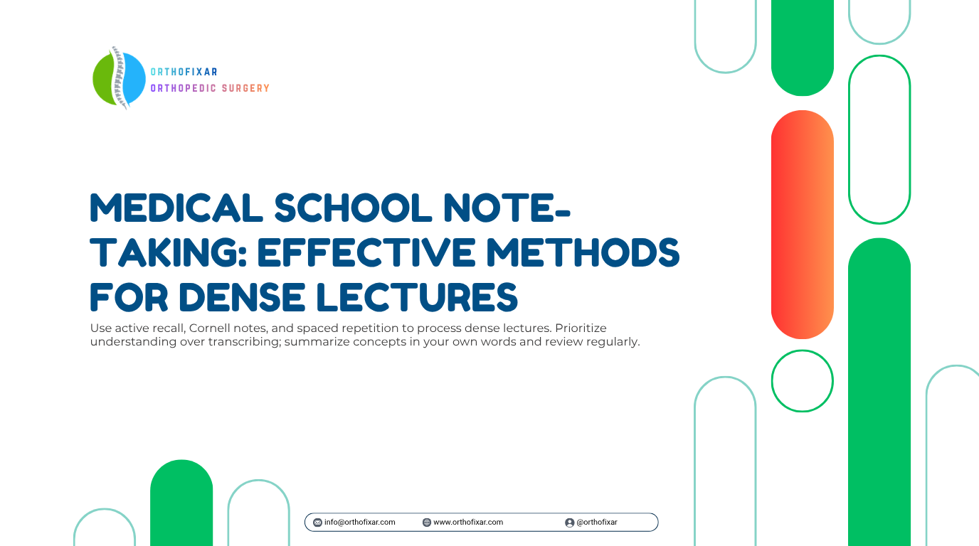 medical school note taking