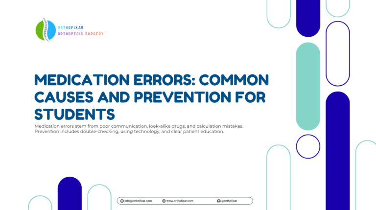 Medication Errors Common Causes and Prevention for Students