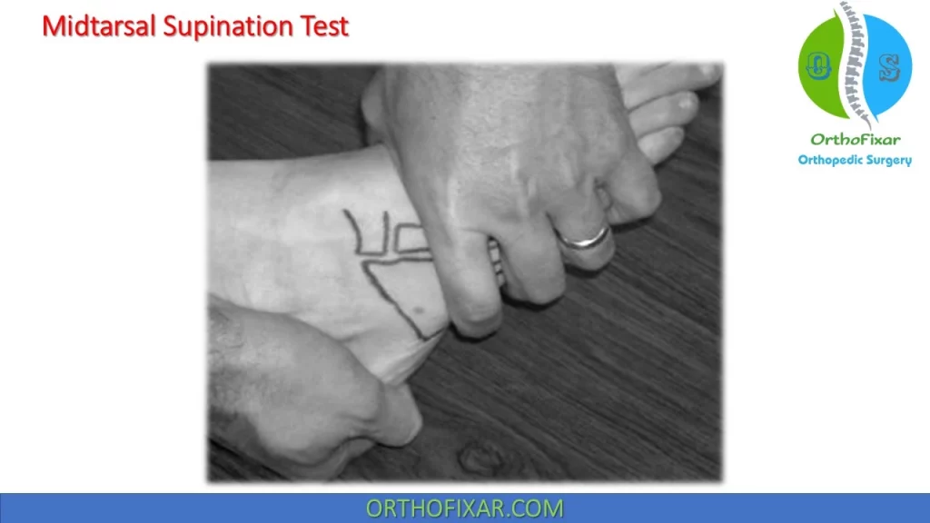 Midtarsal Supination Test