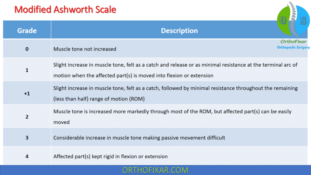 Modified Ashworth Scale