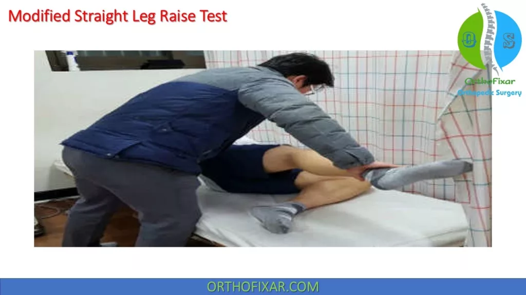 Modified Straight Leg Raise Test