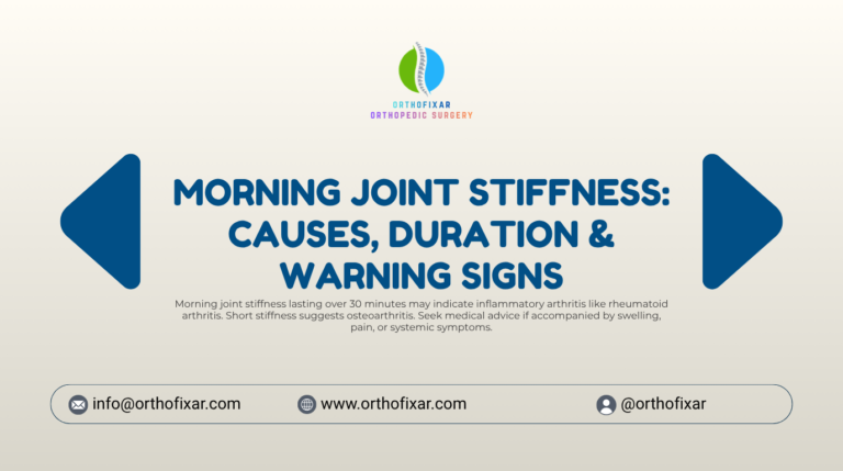 morning joint stiffness