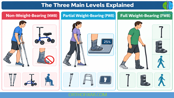 Non-Weight-Bearing, Partial & Full