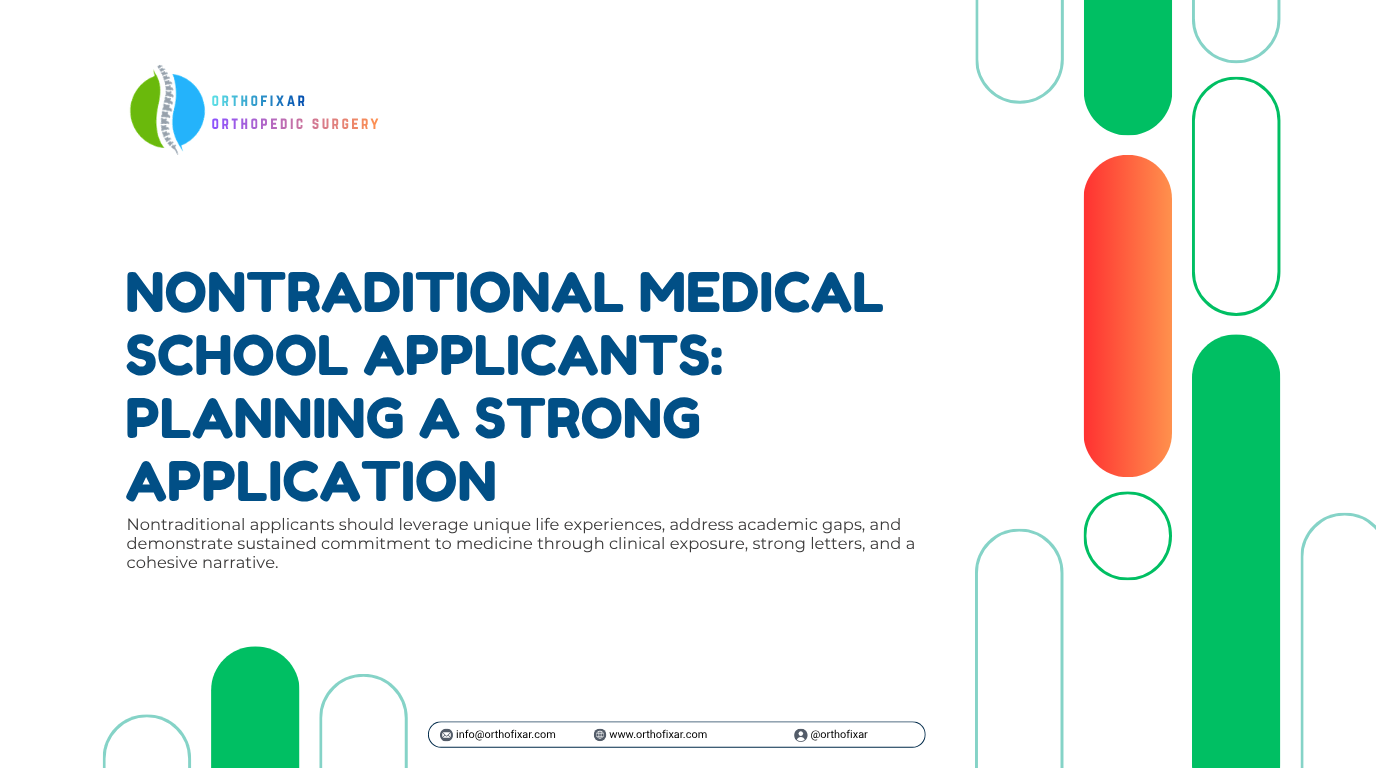 nontraditional medical school applicant