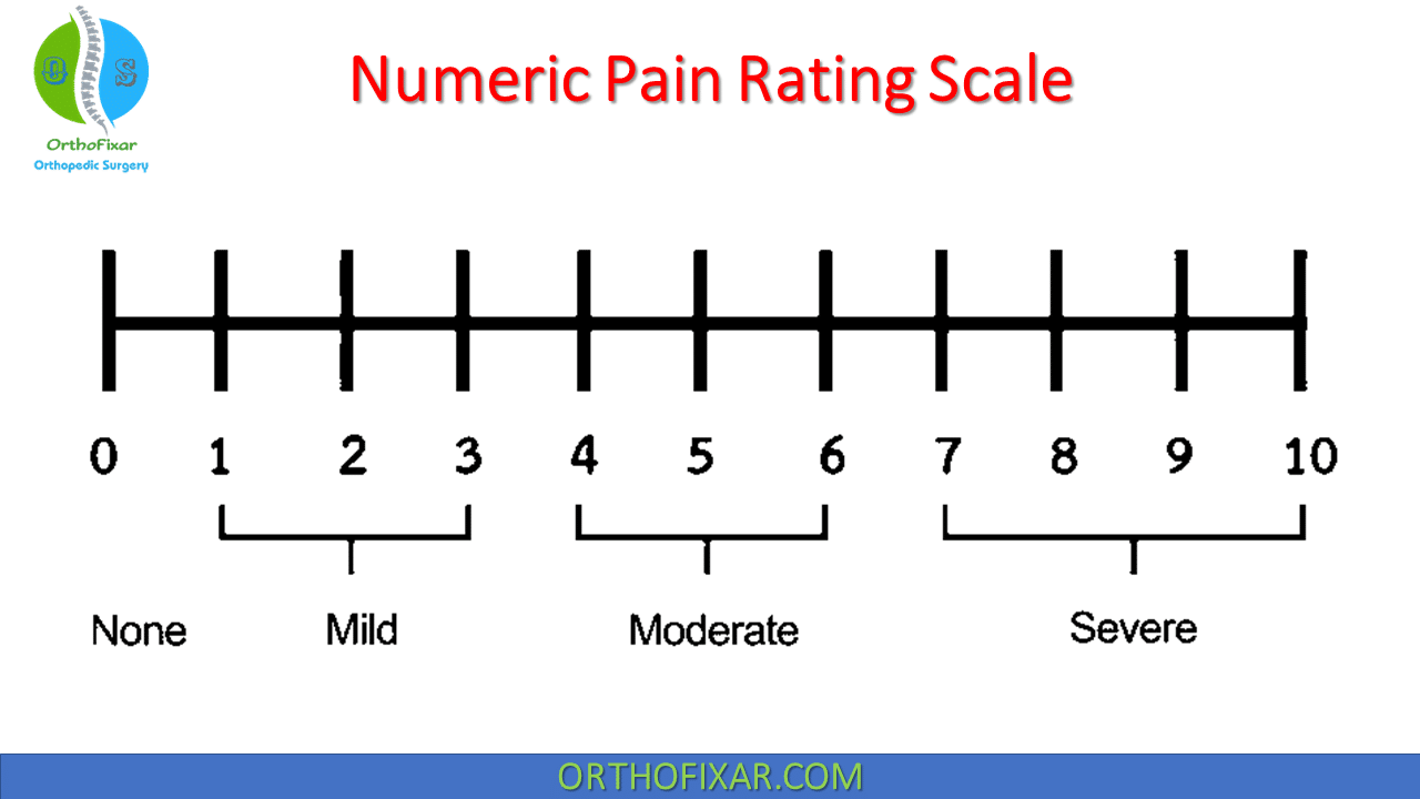  Numeric Pain Rating Scale (NPRS Score) 