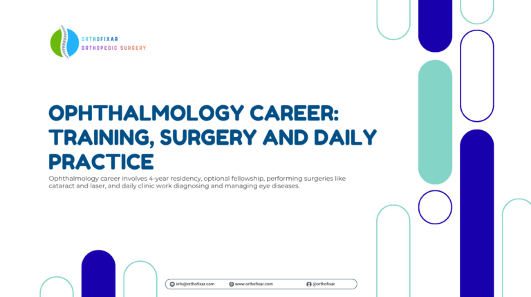 ophthalmology career