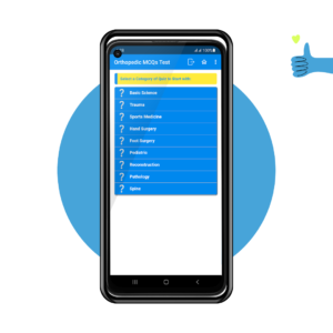 Orthopedic MCQ Test App