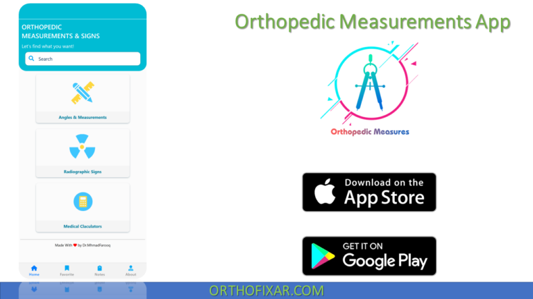 Orthopedic Measures App