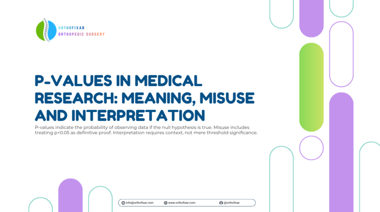 P Values in Medical Research Meaning Misuse and Interpretation
