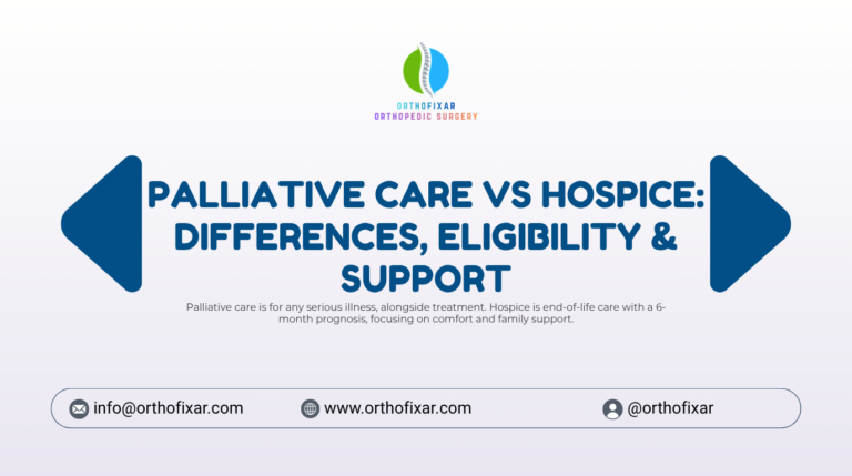 Palliative Care vs Hospice Differences Eligibility Support
