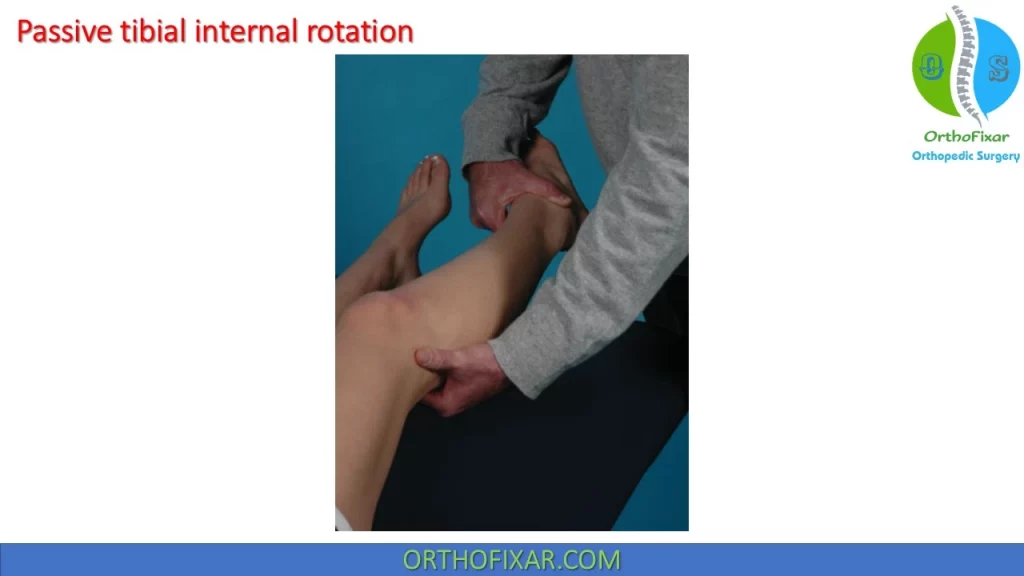 Passive Tibial Internal Rotation