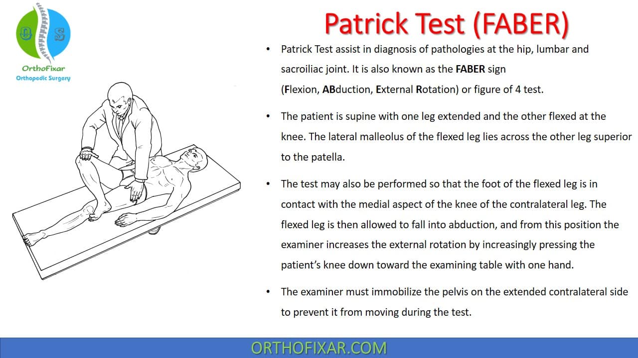  Patrick Test | FABER Test 