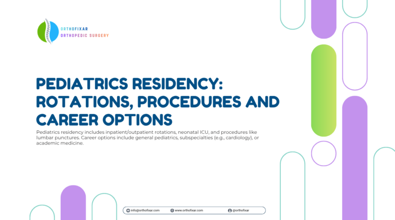 Pediatrics Residency Rotations Procedures and Career Options