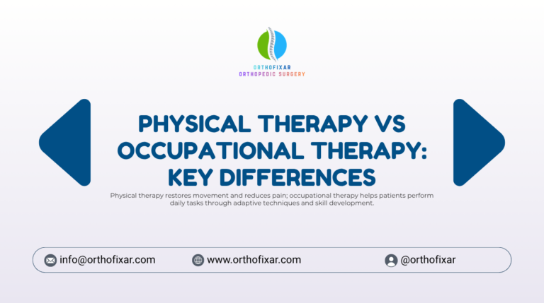 Physical Therapy vs Occupational Therapy Key Differences