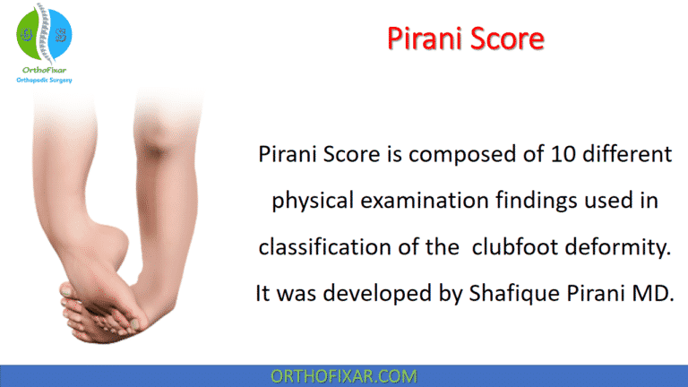 Pirani Score