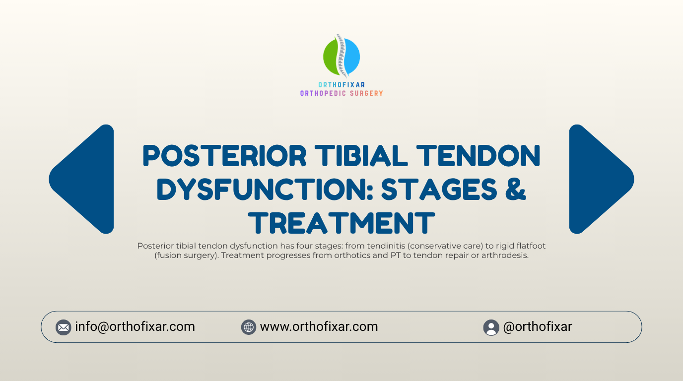 posterior tibial tendon dysfunction