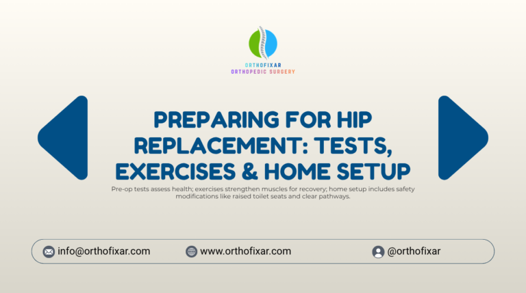 hip replacement preparation