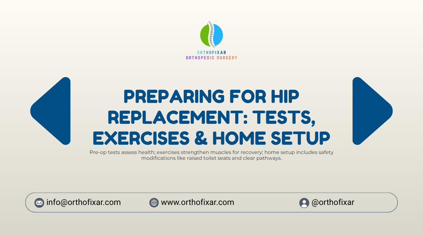 hip replacement preparation