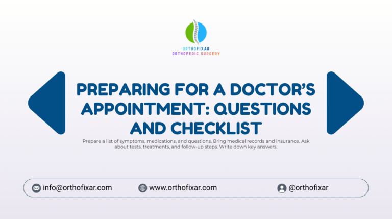 Preparing for a Doctors Appointment Questions and Checklist