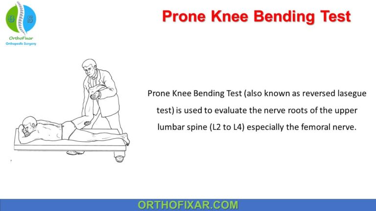 Prone-Knee-Bending-Test