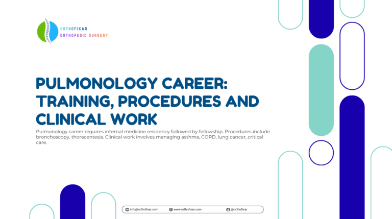 pulmonology career
