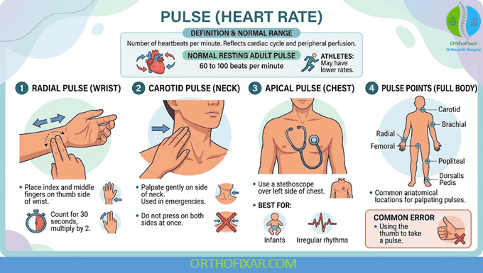 Vital Signs Assessment: Measurement, Interpretation and Common Errors 7 Pulse (Heart Rate)