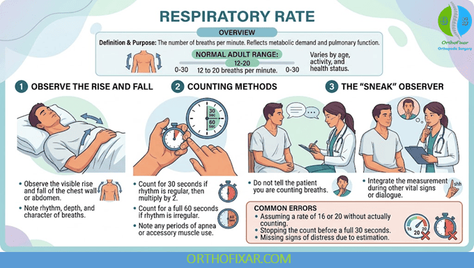 Vital Signs Assessment: Measurement, Interpretation and Common Errors 8 Respiratory Rate
