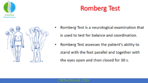 Romberg Test