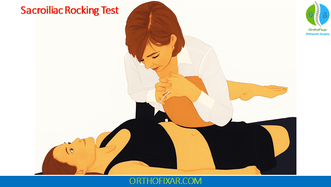 Sacroiliac Rocking Test procedure