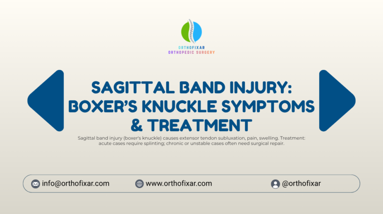 Sagittal Band Injury Boxers Knuckle Symptoms Treatment
