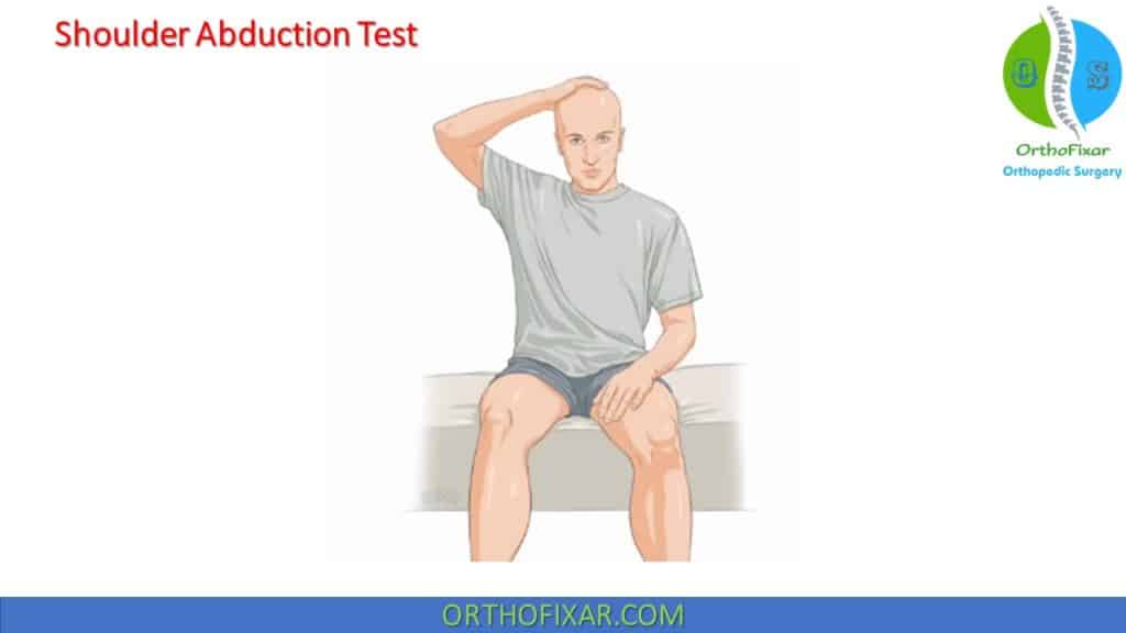 Shoulder Abduction Test- Bakody Sign