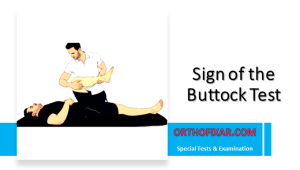 Sign of the Buttock Test