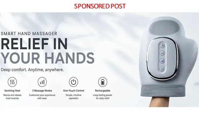 Smart Hand Massager for Repetitive Strain Injuries