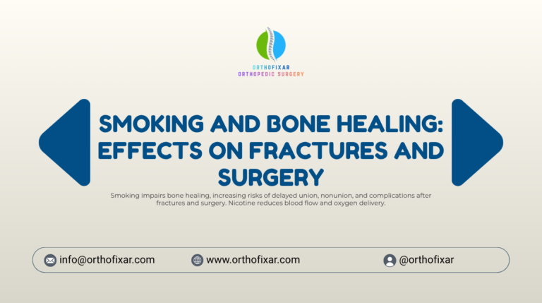 Smoking and Bone Healing Effects on Fractures and Surgery
