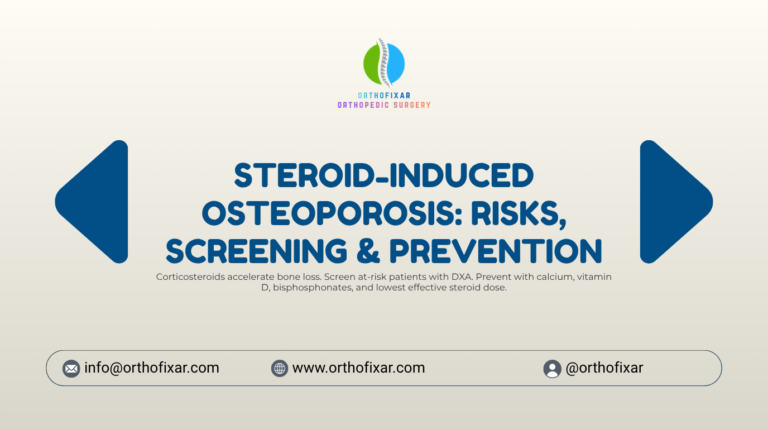 steroid induced osteoporosis
